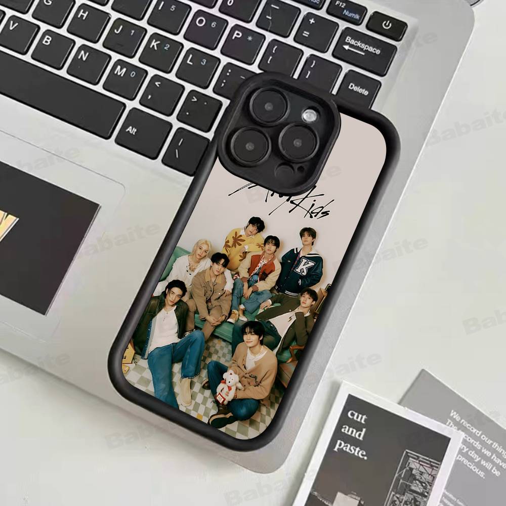 S-Strays K-Kids Kpop Phone Case For IPhone 17 16 15 14 13 12 11 Pro Max Anti Drop Soft Cover