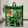 Jc Reyes Rapper Tour 2025 Blanket Super Soft Cozy  Throw Blankets for Bed 50x60 Inch Multiple Sizes Bedspread