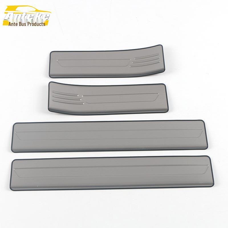 T55 Stainless Steel Sill Strip: Anti-Scratch Bumper Welcome Pedal Mod