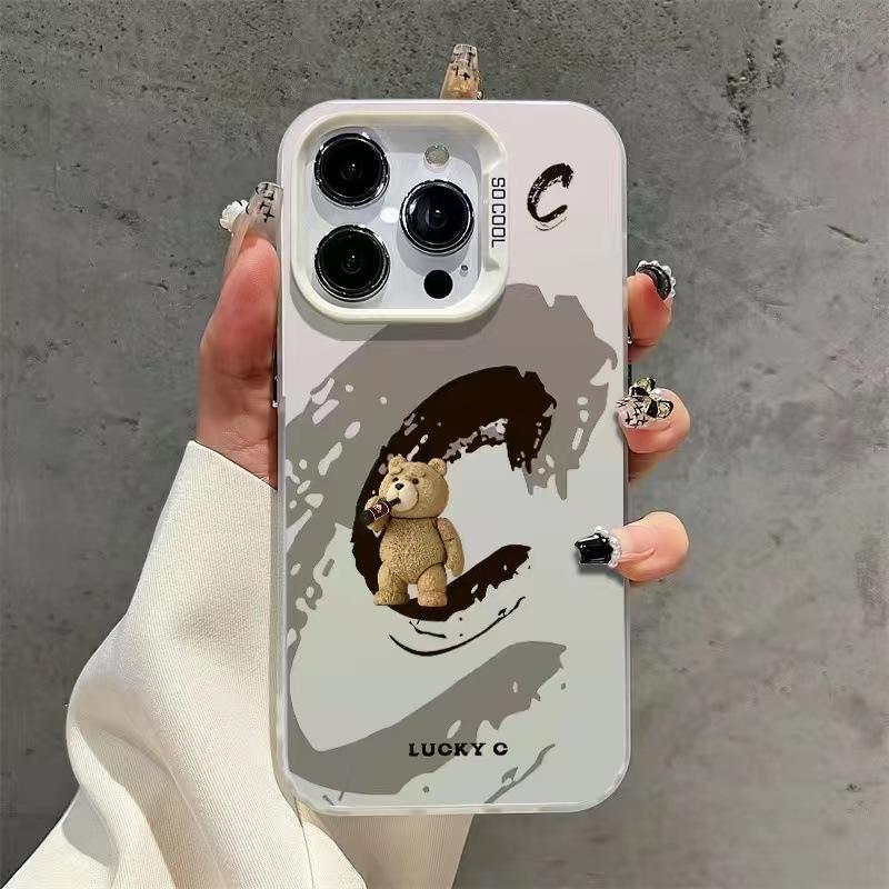 Lucky Letter iPhone 18 Pro Max Phone Case, 14 New Styles, 13 Creative Designs, 12 Personalized Text Designs, 11 English Letters, XS