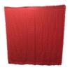 Louis Vuitton Monogram Large format Stole Fringe Scarf shawl wool / silk Red