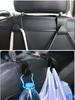 2pcs Car Seat Back Hooks, Universal Vehicle Seat Hook Hanger, Car Interior Accessories, Hidden Multifunctional Organizer, Car Back Seat Hooks