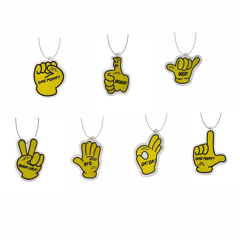 Swing Hand Car Rearview Mirror Fashion Pendant Car Decoration Aromatherapy Auto Ornament Accessories Hanging Charm
