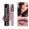 Gliter Metallic Lip Gloss Makeup Shimmer Lipstick Long Lasting Matte Liquid Lipstick Red Lip Gloss
