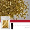 Nail Charms 1000Pcs Retro Punk, Metal Rivet 3D Cone Nail Art Studs Alloy Decoration Accessories