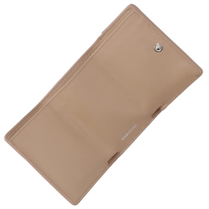 Balenciaga Paper Beige Wallet 391446 DLQ0N 6310 ROSE DES Tri-fold