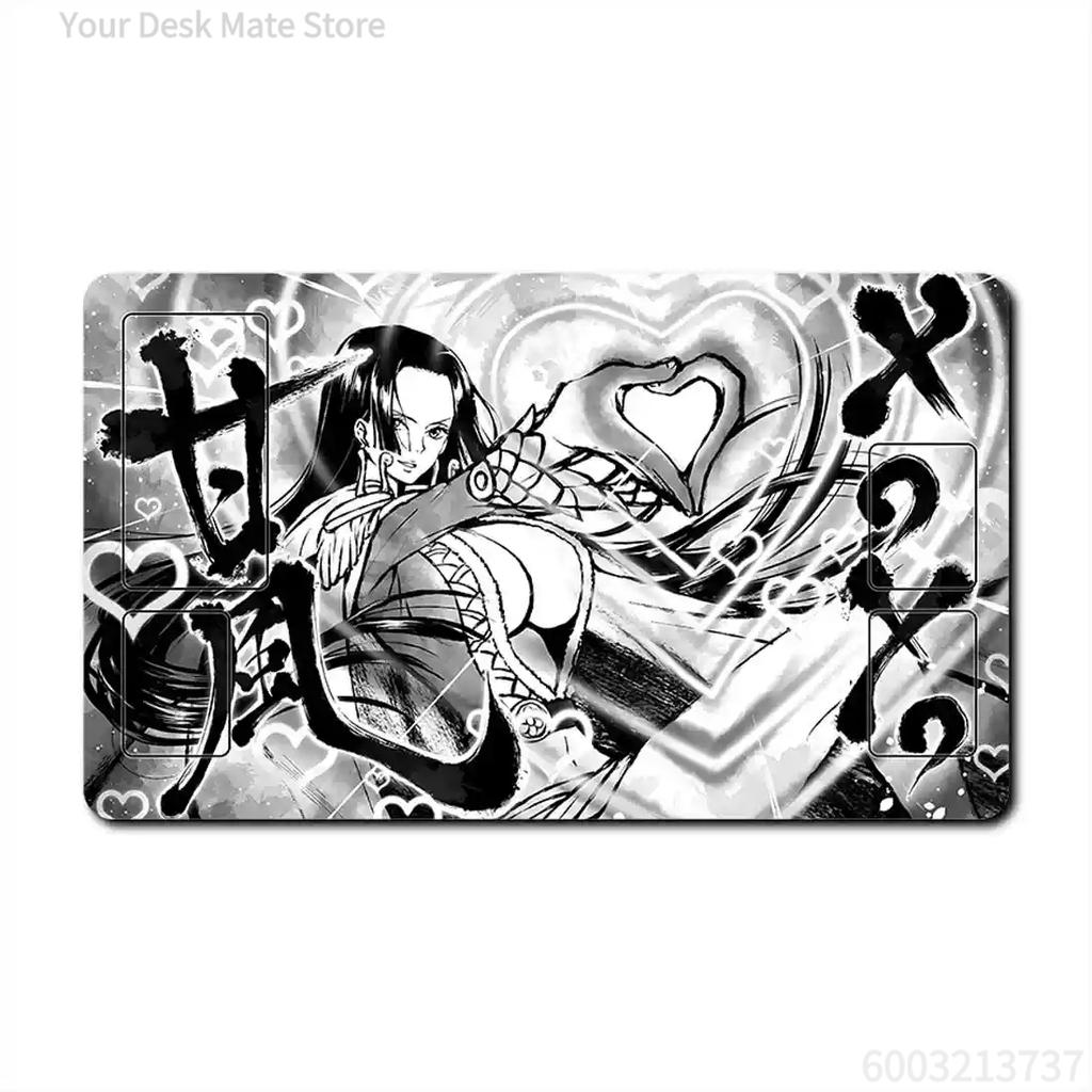 Anime One Piece OPCG Dedicated GAME Card PlayMat Ink Comic Series Luffy Shankusu Law Nami Collection Gifts Toys