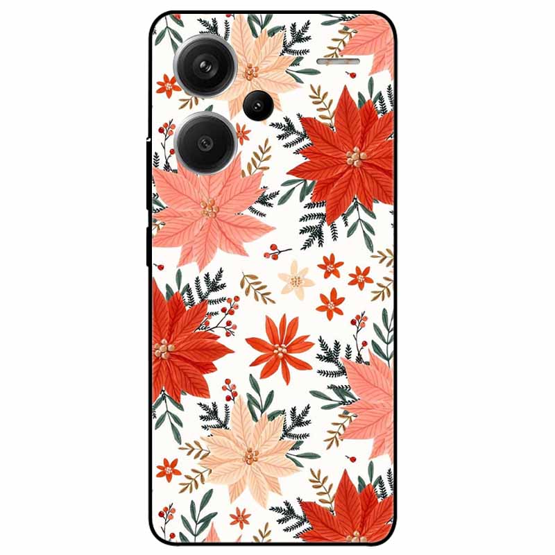 For Redmi Note 13 Pro Plus 5G Pro+ Case Soft Black Painted Cats TPU Funda For Xiaomi Redmi Note 13 Pro 5G Note13 Silicone Cover