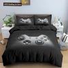 Teens Video Games Comforter Duvet Cover King Gamepad Controller Bedding Set For Kids Boys Girls Youth Game Polyester Bedding Set