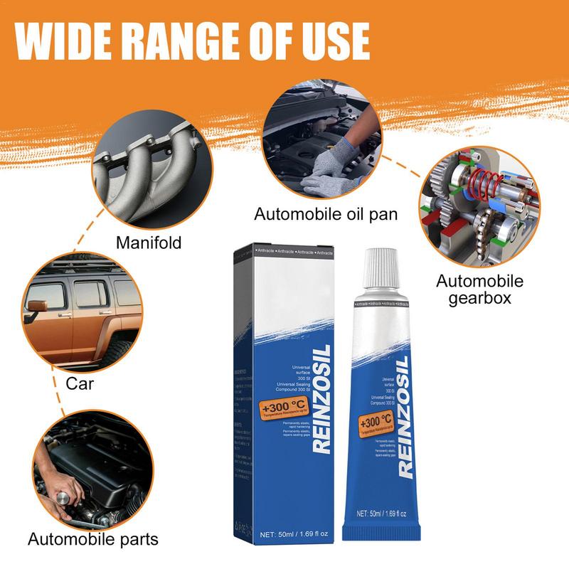 Engine Gasket Sealer Sets Vehicle Engine High Temp Gaskets Sealant High-temp Resistant Oil Sealant Kits For Car Products