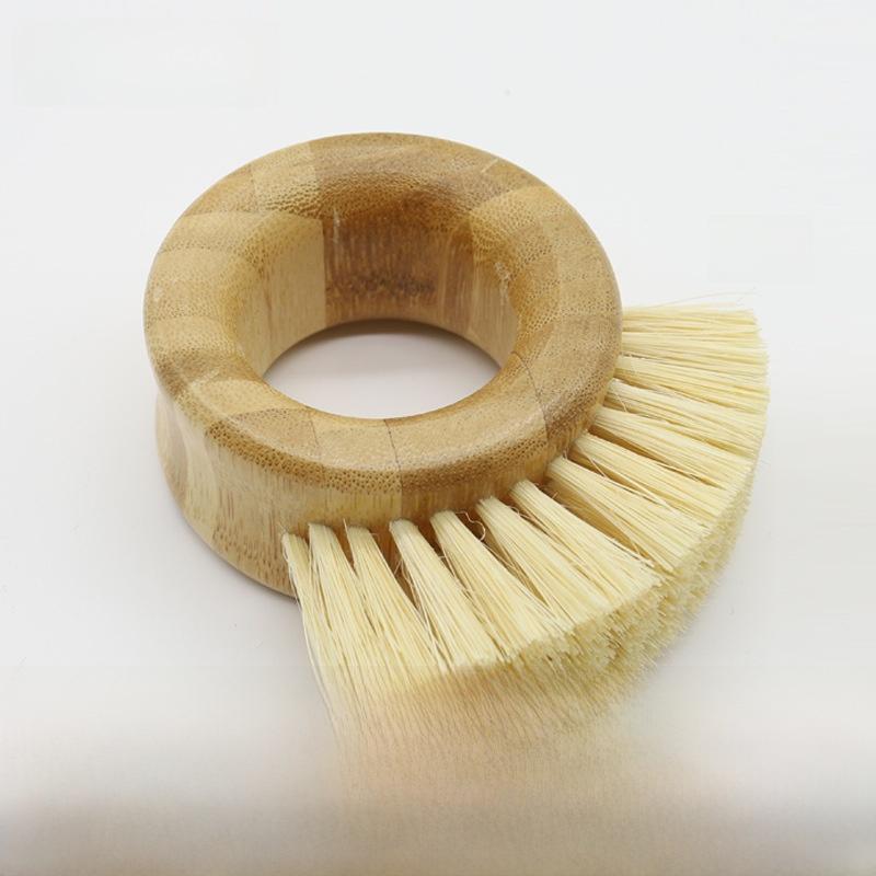 Fa Nyél Zöldségkefe Szizál Sörtékkel, Konyhai Gyümölcs Zöldség Tisztító Súroló Akasztófüllel