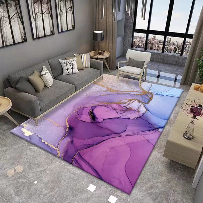 Living Room Carpet Nordic Coffee Table Sofa Ink Painting Artistic Conception Home Bedroom Bedside Carpet