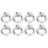 8pcs Eye Nuts Stainless Steel Outdoor Lifting Tools for Ocean Industry Yachts Motor Boats Assault