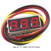 3 Wires Digital Voltmeter Red/Blue/Yellow/Green 0.28 Inch Gauge Tester Accurate Pressure Measurement Reverse Polarity Protection