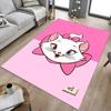 1pc Pink Kitty Bow Carpet for Playroom Bedroom Living Room Sofa Home Decor,kids Game Area Rug Non-slip Floor Mat Y728139