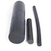 1Pcs Black Rubber Round Rods OD 16~50mm High Temperature Oil Resistant Solid High-Quality Round Bar Length 495mm