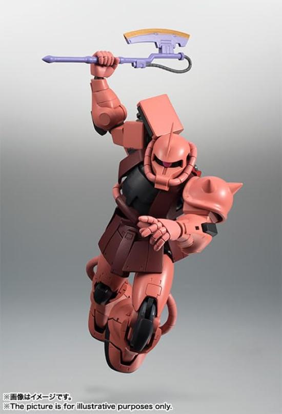 TAMASHII NATIONS ROBOT Spirits Mobile Suit Gundam SIDE MS MS-06S Char's Zaku ver. A.N.I.M.E. (resale version) Approx. 125mm PVC & ABS painted movable