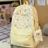Schoolbag High-value primary and secondary school schoolbag Large capacity Mori small fresh cute ice cream dog lightweight small backpack