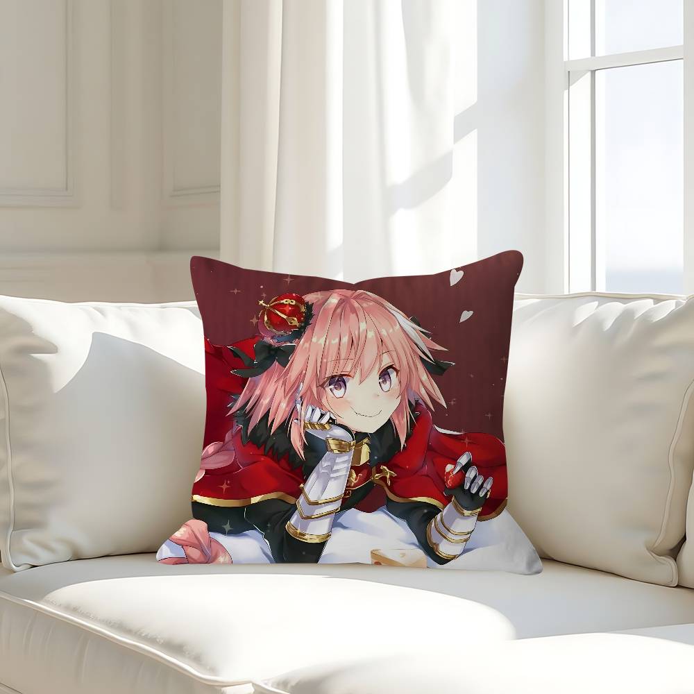 

Cute A-Astolfo Pillowcase Toon Gift Cushion Cover Bedroom Home Sofa Chair Seat Decor Pillow Case 16x16Inch