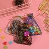 Decoration Handbags Candy Package Organza Pouch Pearl Yarn Bag Drawstring Pocket Jewelry Bright