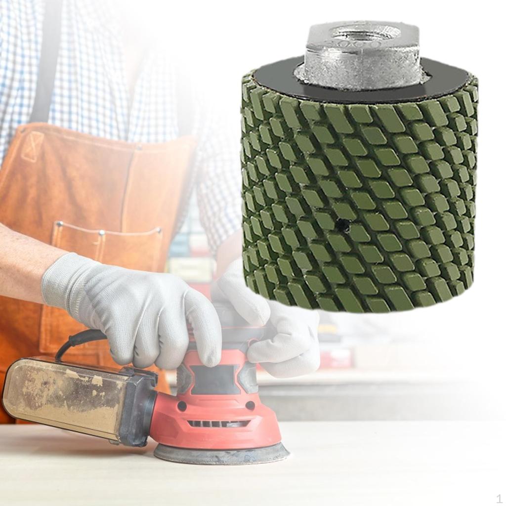 M14 Angle Grinder Drum Grinding Wheel Buffing Easy To Install Heavy Duty Power Tool