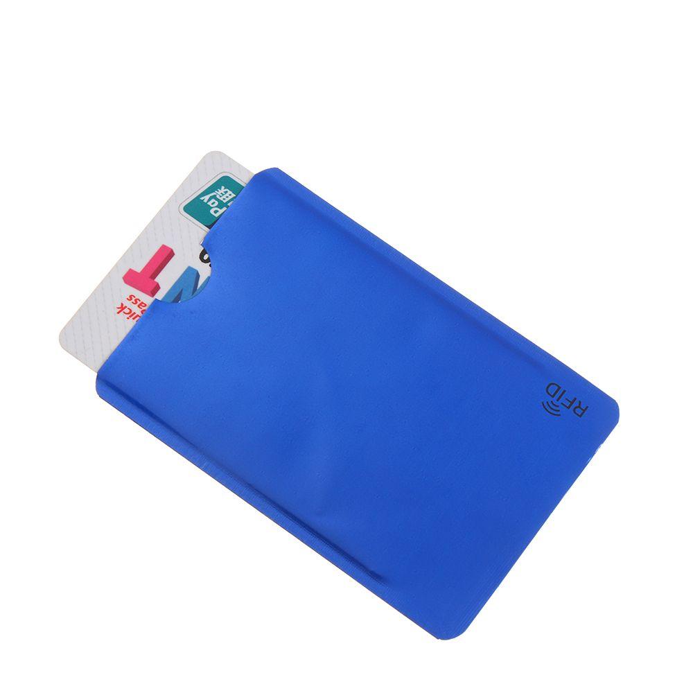5PCS Cover Safety Credit Cards Bank Aluminium Blocking Anti Thief Rfid Card Holder