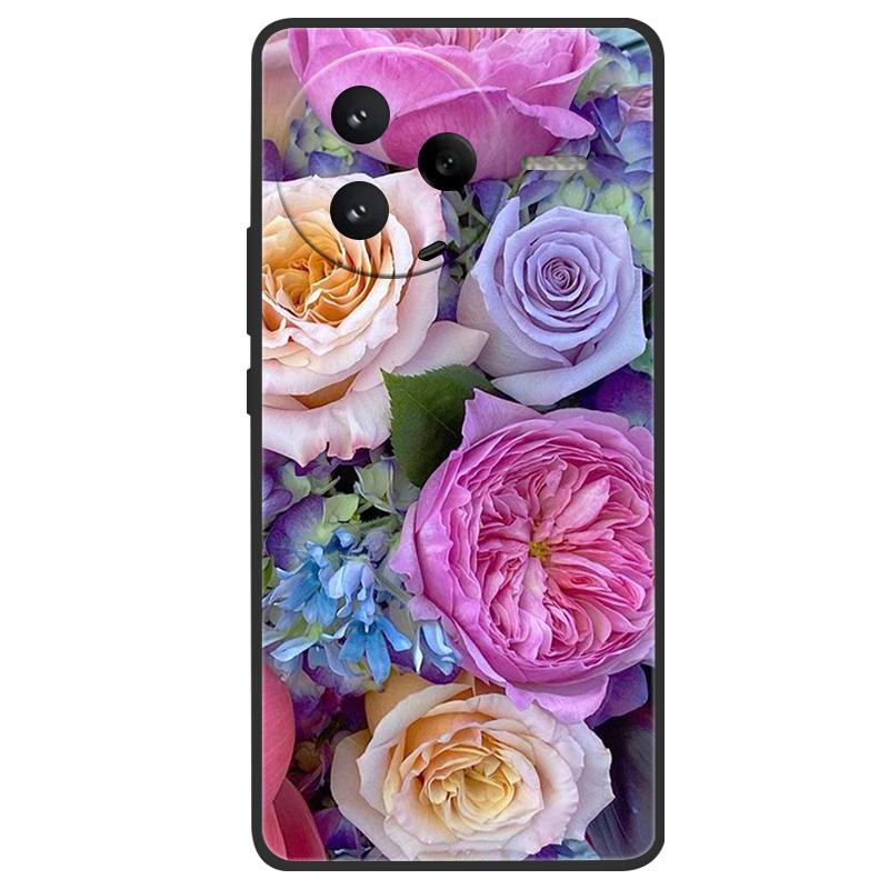 For Xiaomi Poco F7 Pro Case Silicone Luxury Space Soft Bumper for Poco F7 Pro Phone Cover TPU Funda PocoF7 Pro 2025 Fashion Bag