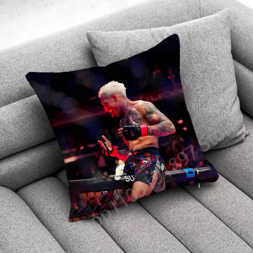 Brazil Brazilian C-Charles Oliveira Throw Pillow Case For 45x45cm 40x40cm 55x55cm 50x50cm 30x30cm Square Car Pillowcase Shell