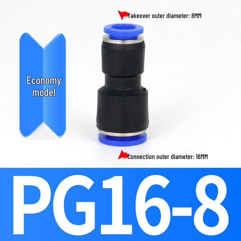 Quick Connectors: Non-Detachable High-Pressure Pneumatic Fittings for Reducing Air Gun Accessories.