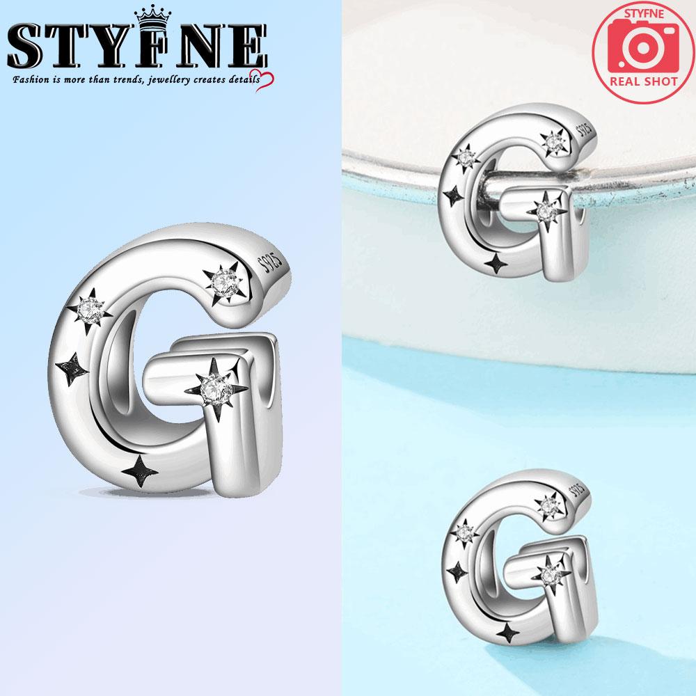 Copper Twenty-Six Letters From A-Z Rose Series Charms Beads Pendant For Original Bracelet Woman Girl Jewelry