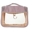 Travel Clear Toiletry Bag Makeup Storage Holder Purple 24X18X12CM Wall-Hanging 1Pack