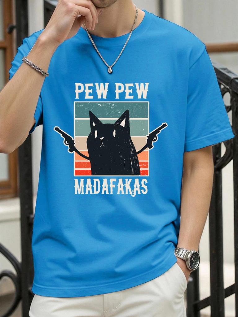 Pew Pew Madafaks Cute Funny Printing TShirt Women Cotton Summer Short Sleeve Comfortable Soft ONeck Tops Street Womans Clothes