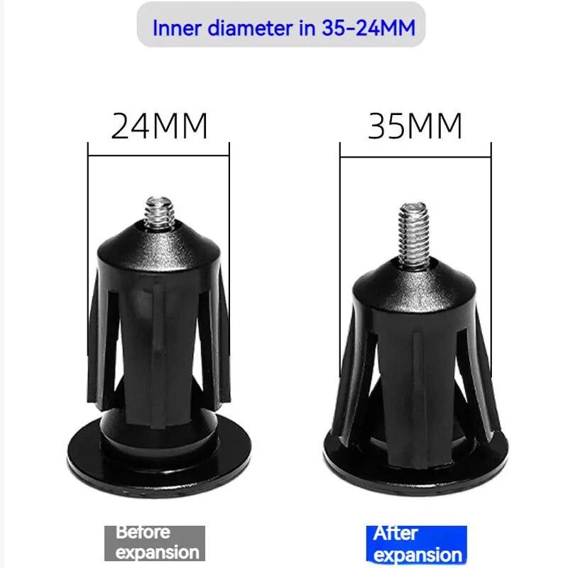 1 Pair Bike Grip Handle Bar End Cap Aluminium Alloy MTB Handlebar Grips Plugs Caps For Bicycle Handlebar Accessory