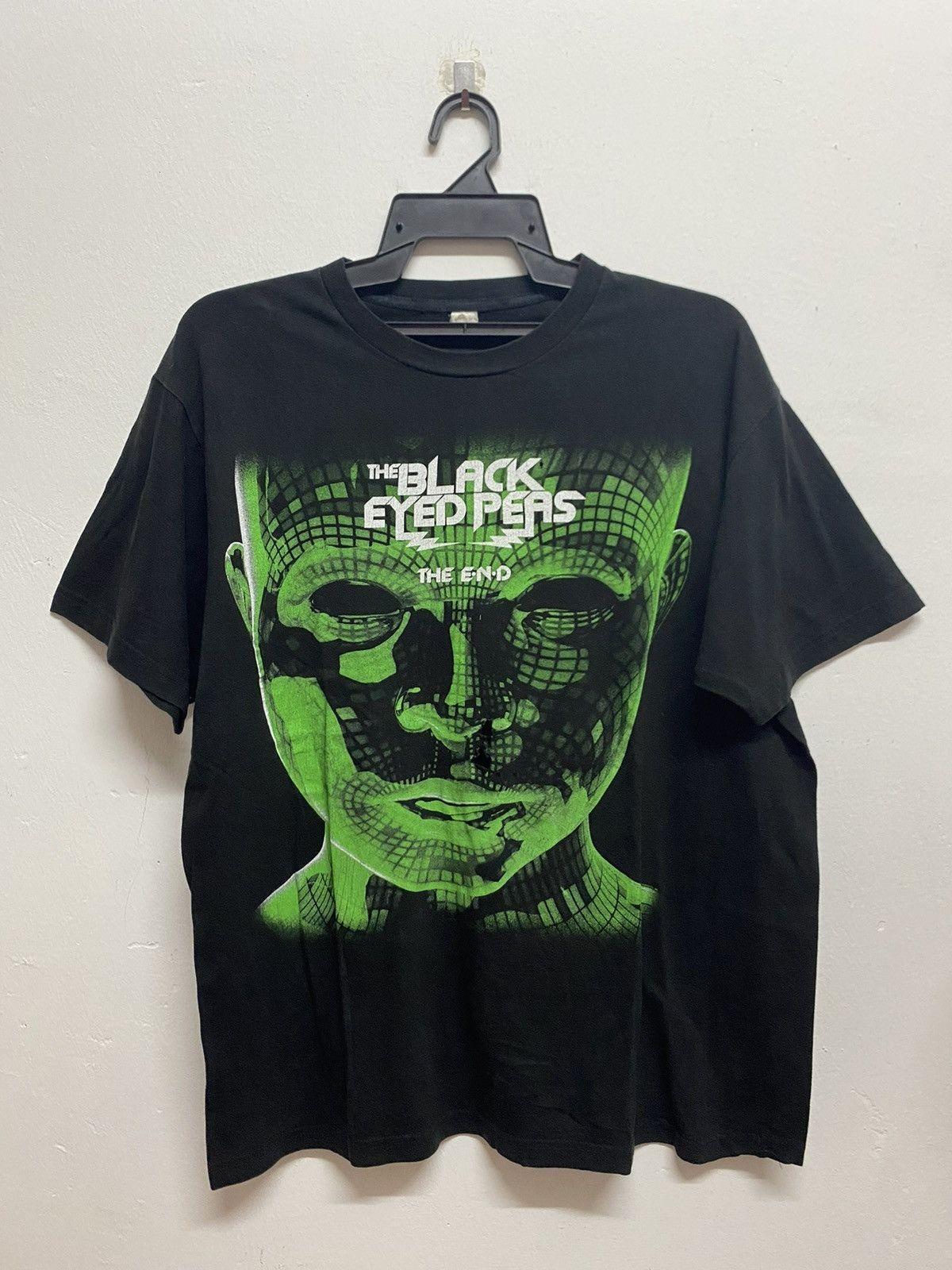 The Black Eyed Peas unisex band black t-shirt QT6382 XL