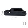 Canoe Kayak Cord Lock Rudder Control Black Nylon Self-Lock Rope Cord Tensioner Runner Anchor Jam Cleat Boat Accessories