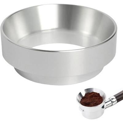 Kaffee Dosierringe Aluminium Kaffeepulver Dosierringe Trichter mit Magnetischer Ersatz Kaffeemaschinenzubehör 51 53 58mm