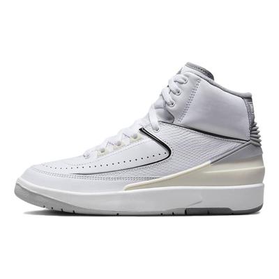 Air 2 Retro GS White Cement Kids Sneakers Sail Black Cement-Grey DQ8562-100