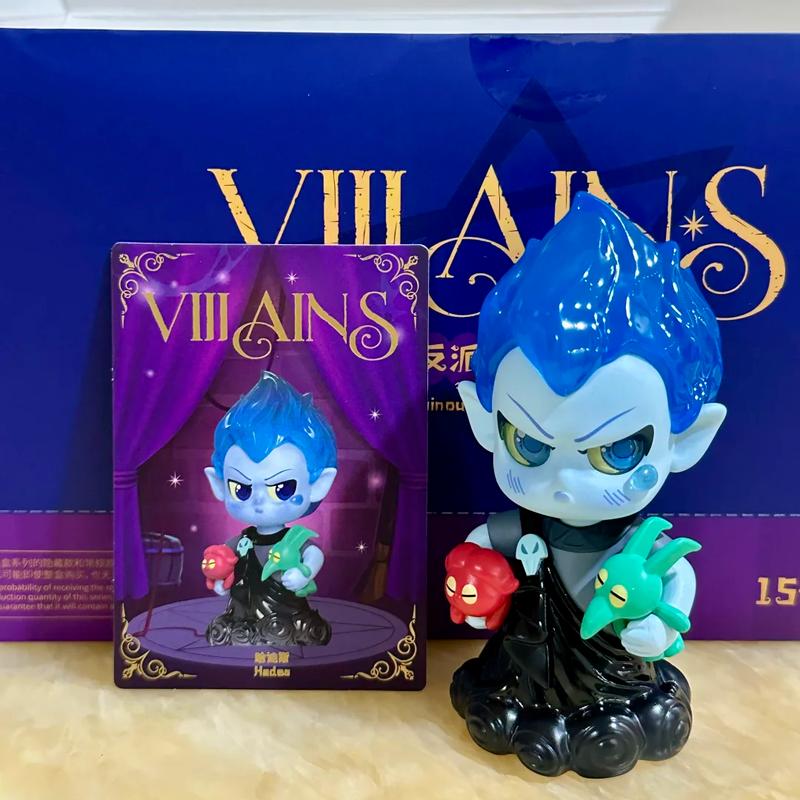 Genuine Villains Series Blind Box Anime Figure Desktop Ornament Collection Evil Queen Cruella Ursula Hades birthday gifts