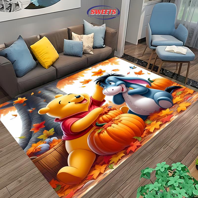 Neue Regale ! Beliebter Winnie Puuh I-Aah Teppich, Wohnzimmer Schlafzimmer Büro Kinderzimmer der Wahl, Rutschfeste Waschbare Matte