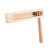 Wooden Ratchet Noise Maker Orff Hand Noisemaker Rattle Instrument Toy for Sporting Events Games Celebrations