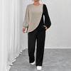 Women's European & American Two-Piece Long-Sleeve Pant Set for Autumn/Winter