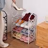 Simple Multi-layer Metal Shoe Rack for Dorms and Doorways - Economical and Reinforced Cabinet