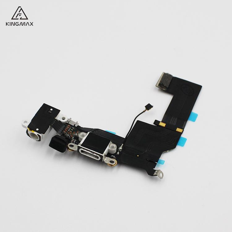 USB Charger Port Volume Button Main PCB Board Flex Cable for iPhone 5SE Charging Port Dock Connector iPhone Charging Flex Mic for iPhone 5SE&Apple IPhone чёрный
