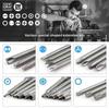 50/36Pcs Extra Long Long Screwdriver Bit Set 75mm 1/4 Head Electric Screwdriver Set Magnetlc Multi-specification