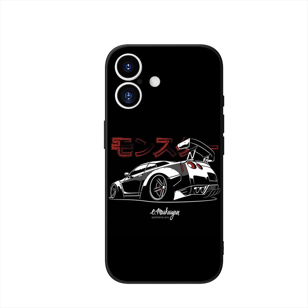 Cartoon Supercar Super Car Cover Phone Case for Apple iPhone 17 16 15 11 Pro XS Max XR 6 7 8 Plus + SE 2020 5 16E