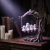 Halloween Swing Tree Decoration - Resin  Figures with, Cute Table Decor for Party, Home, House