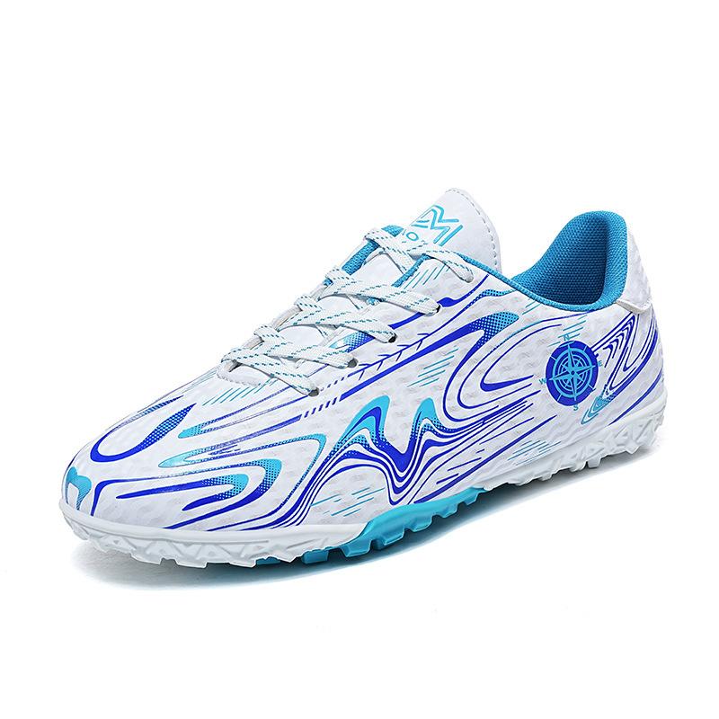 Football Shoes Children Adolescents Adults Men and Women Long Nails Broken Nails Flat Bottom Nails Low Top Leather Training Shoes Sports Shoes