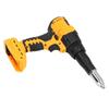Cordless Rivet Tool 3.2‑4.8mm Rivet Nut Gun Brushless Automatic Riveter with LED Light for DCB206 DC