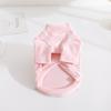 Pet Warm High Collar Hoodie - Solid Color Autumn/Winter Base Layer for Dogs & Cats