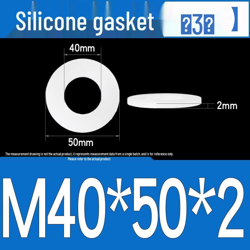 Silicone High-Temp Waterproof Gasket & Shock Absorbing Seal Pad